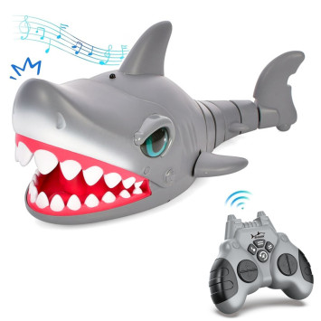 Свирепая игрушечная акула на пульте управления (36 см, акб) - CS-YS06
