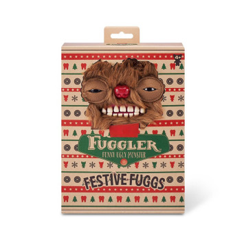 Мягкая игрушка FUGGLER Праздничный Олень - 15729G