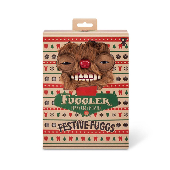 Мягкая игрушка FUGGLER Праздничный Олень - 15729G