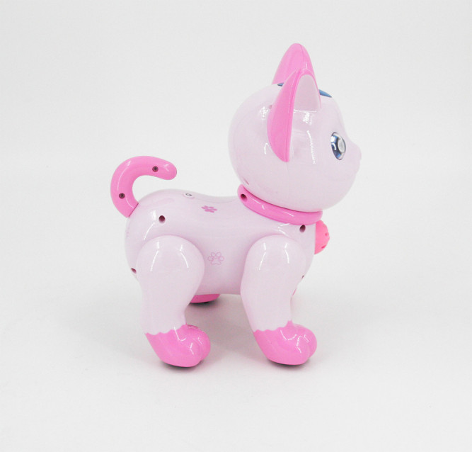 Радиоуправляемый робот Интерактивный Розовый Кот - ZYA-A2744-2-PINK