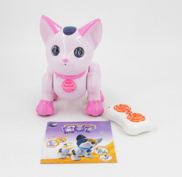 Радиоуправляемый робот Интерактивный Розовый Кот - ZYA-A2744-2-PINK