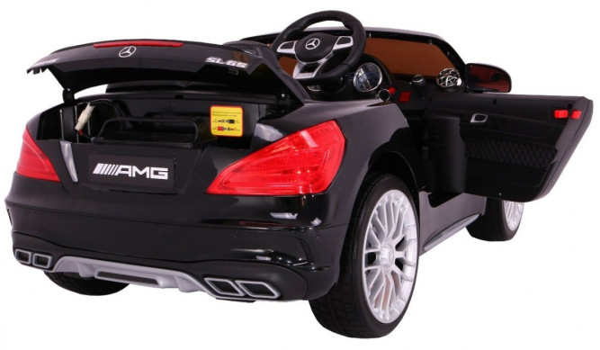 Детский электромобиль Mercedes-Benz SL65 Black 12V 2.4G - XMX602