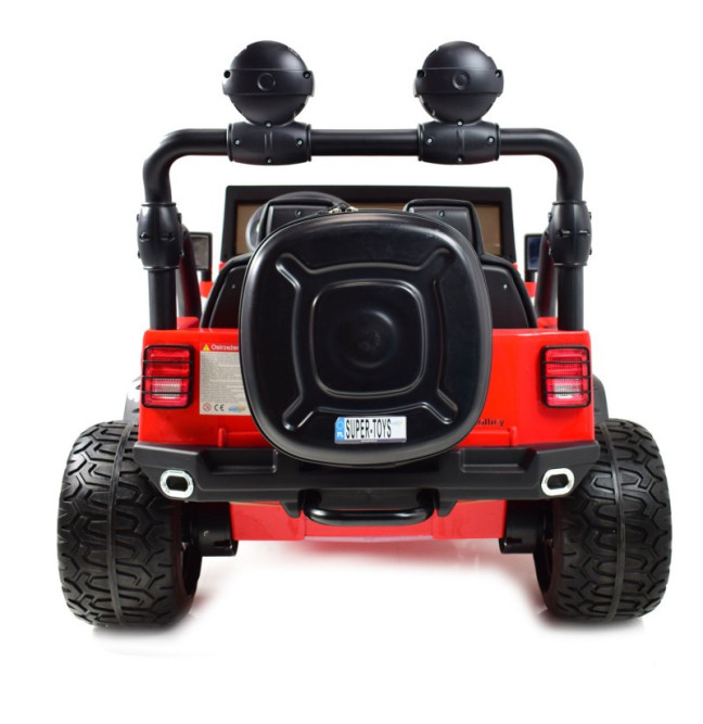 Электромобиль Jeep Wrangler Red 2WD - SX1718-S