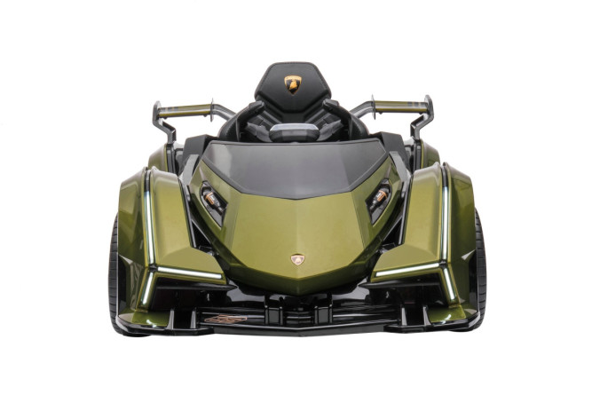 Детский электромобиль Lamborghini V12 Vision Gran Turismo 4WD 12V - HL528-LUX-ARMY-GREEN