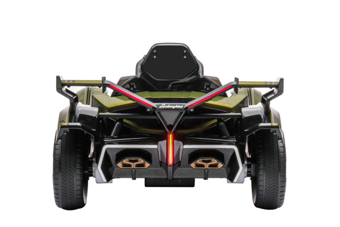 Детский электромобиль Lamborghini V12 Vision Gran Turismo 4WD 12V - HL528-LUX-ARMY-GREEN