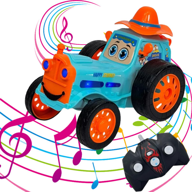 Радиоуправляемый трактор (трюки, музыка, акб) - UD2205B