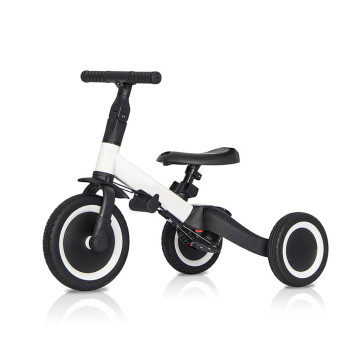 Детский беговел-велосипед 6в1 с родительской ручкой, белый - TR008-WHITE