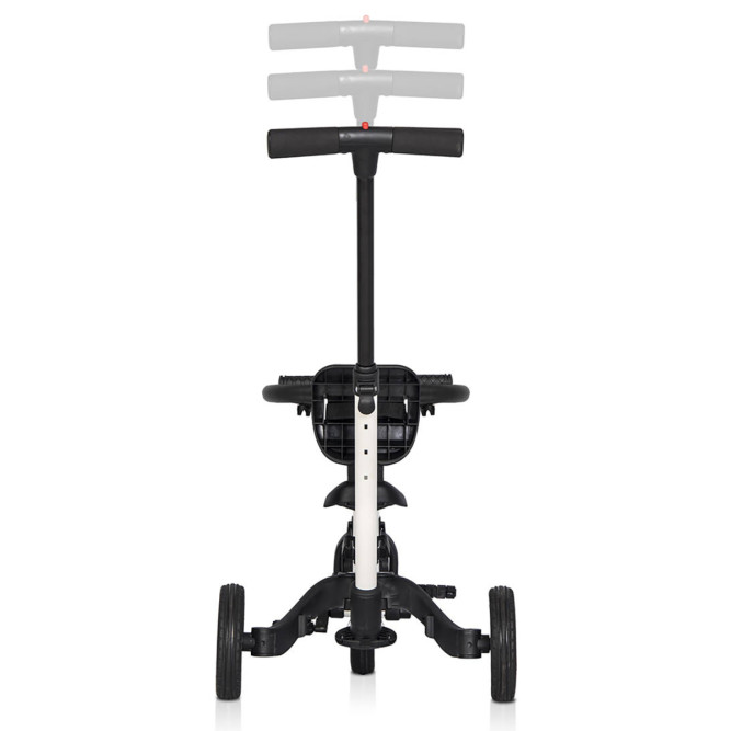 Детский беговел-велосипед 6в1 с родительской ручкой, белый - TR008-WHITE