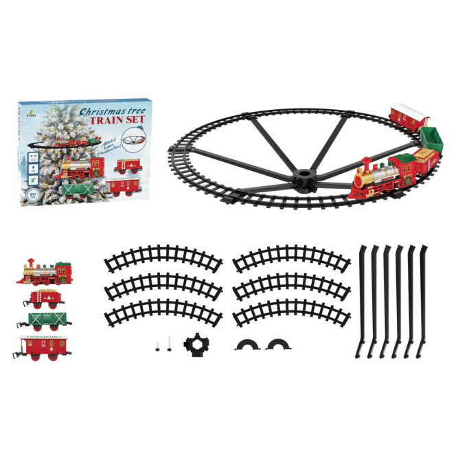 Железная дорога Fenfa Новогодний поезд на Елку - 2024E