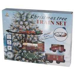 Железная дорога Fenfa Новогодний поезд на Елку - 2024E