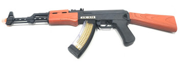 Автомат АК-47 (64 см, свет, звук, на батарейках) - AK838-1