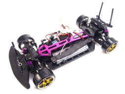 Радиоуправляемый автомобиль для дрифта HSP Flying Fish 1 - 1:10 4WD - 94123F-12384B - 2.4G