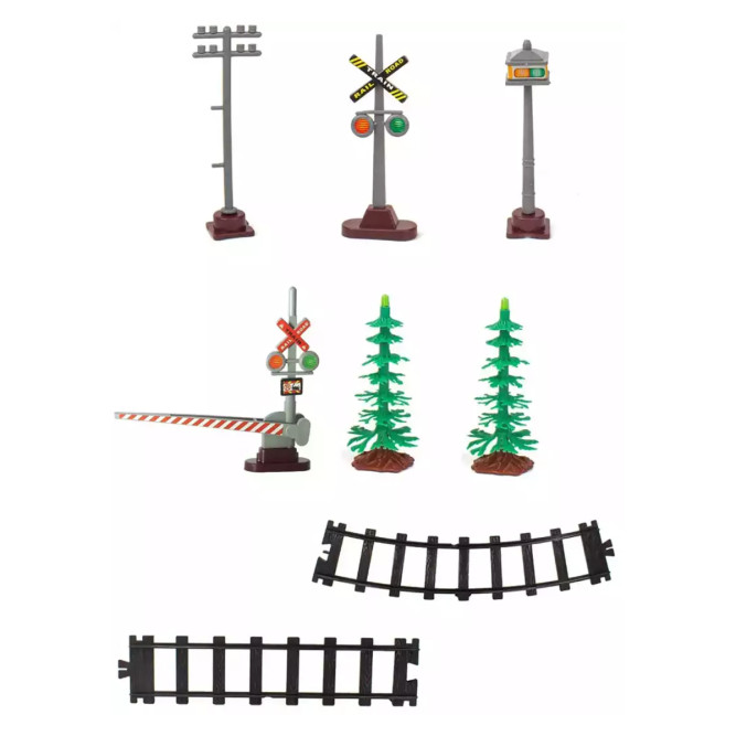 Детская железная дорога Fenfa с паром, свет, звук - 1613A