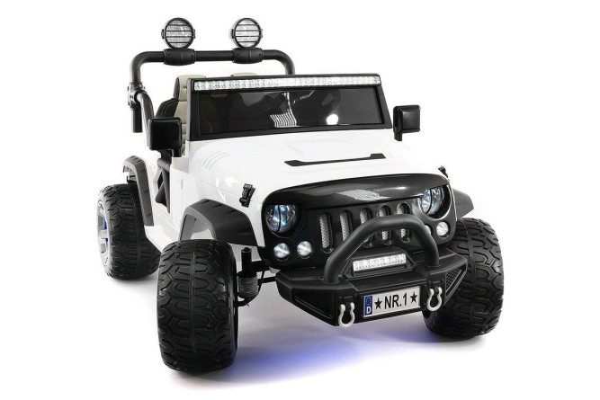 Электромобиль Jeep Wrangler White 2WD - SX1718-S