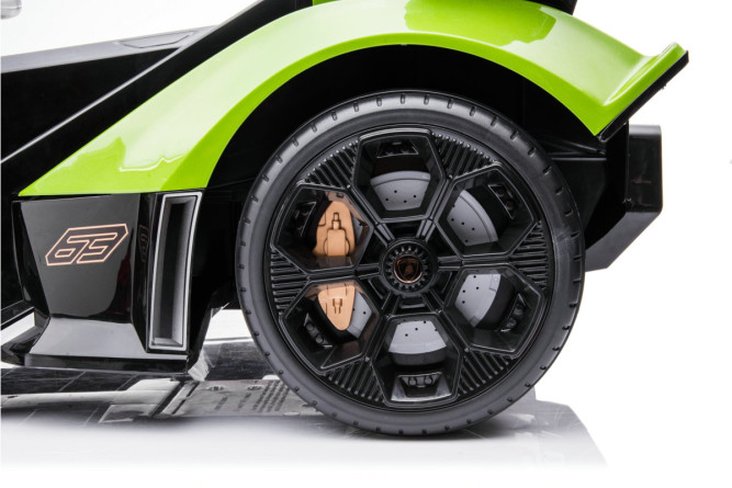 Детский электромобиль Lamborghini V12 Vision Gran Turismo 4WD 12V - HL528-LUX-GREEN