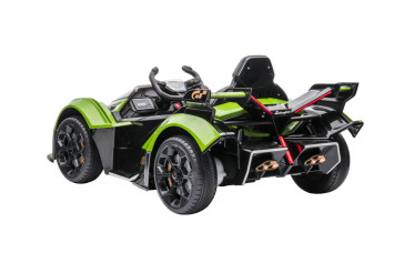 Детский электромобиль Lamborghini V12 Vision Gran Turismo 4WD 12V - HL528-LUX-GREEN