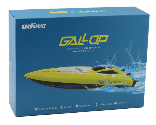 Радиоуправляемый катер UdiRC Gallop (34 см, автопереворот, 2.4G) - UDI008
