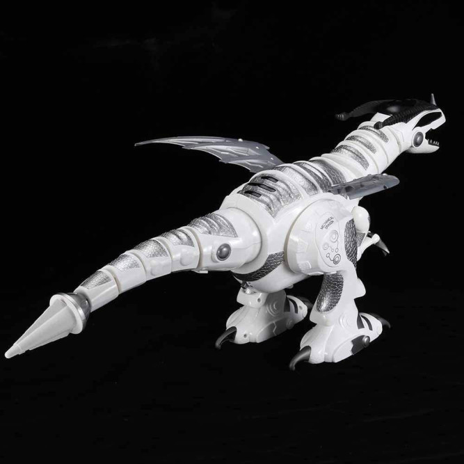 Радиоуправляемый динозавр-рептилия (66 см, свет, звук, программируется) - 8008