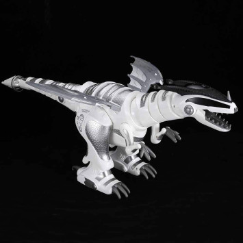 Радиоуправляемый динозавр-рептилия (66 см, свет, звук, программируется) - 8008