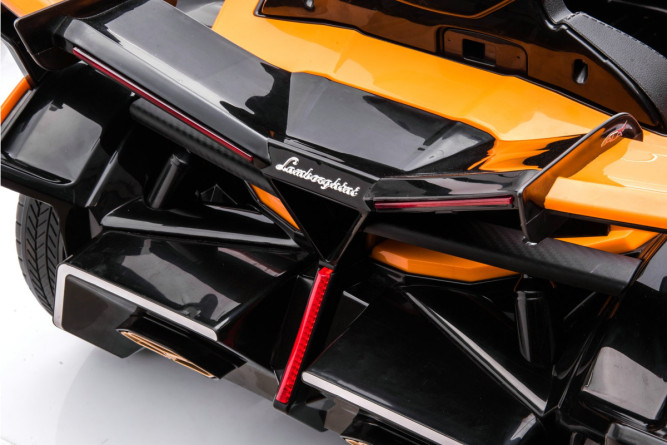 Детский электромобиль Lamborghini V12 Vision Gran Turismo 4WD 12V - HL528-LUX-ORANGE