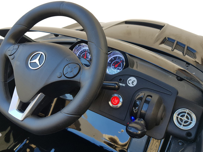 Электромобиль Mercedes-Benz SLS AMG Black - SX128-S