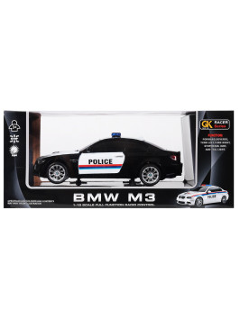 Радиоуправляемая машина BMW M3 Coupe POLICE 1:18 - 866-1803P-BLACK