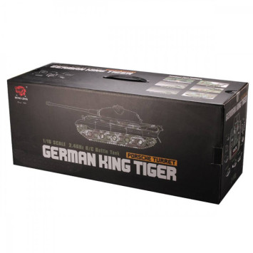 Радиоуправляемый танк Heng Long King Tiger PRO version V7.0 масштаб 1:16 2.4G - HL-3888A-1PRO-V7