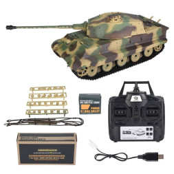 Радиоуправляемый танк Heng Long King Tiger PRO version V7.0 масштаб 1:16 2.4G - HL-3888A-1PRO-V7