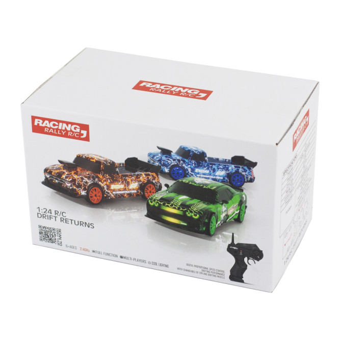 Радиоуправляемая машина для дрифта Ford F150 (19 см, 15 км/ч, сменные колеса, фишки) - SC24A21