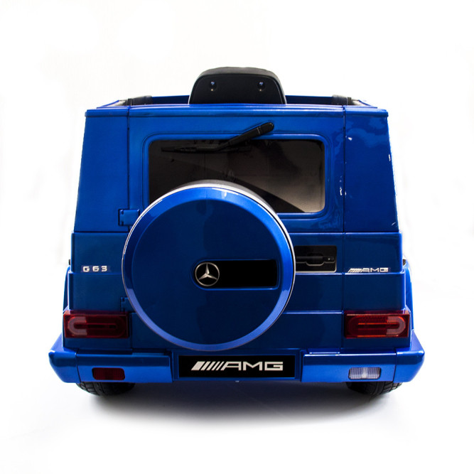 Детский электромобиль Mercedes Benz G63 LUXURY 2.4G - Blue - HL168-LUX