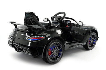 Электромобиль Mercedes-Benz SLS AMG Black Carbon Edition MP4 - SX128-S