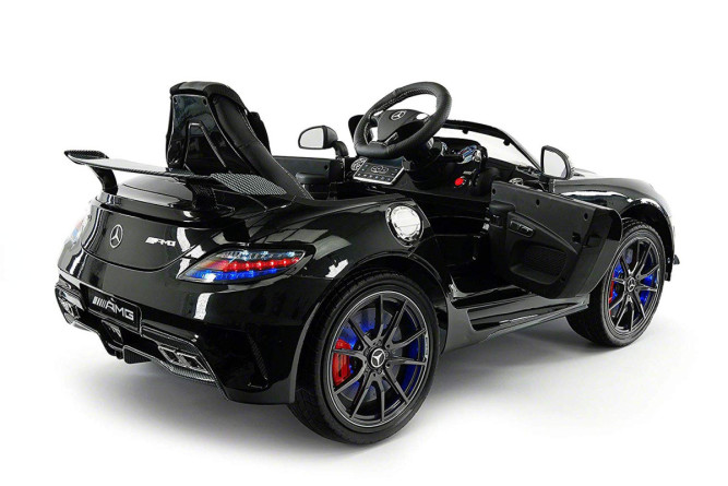 Электромобиль Mercedes-Benz SLS AMG Black Carbon Edition MP4 - SX128-S