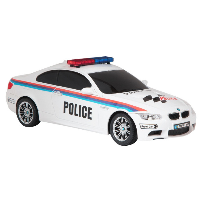 Радиоуправляемая машина BMW M3 Coupe POLICE 1:18 - 866-1803P-WHITE