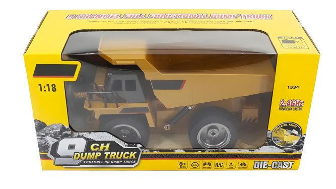 Радиоуправляемый карьерный самосвал HUINA  1:18 - HN1534