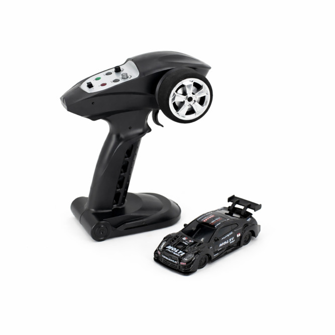 Радиоуправляемая дрифт машина с гироскопом Nissan GTR 1:43 - RC43-G1-BLACK