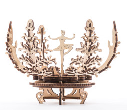 Деревянный 3D конструктор Ugears "Механический цветок" - 70016