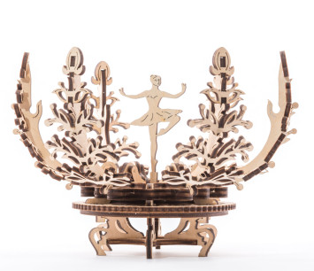 Деревянный 3D конструктор Ugears "Механический цветок" - 70016