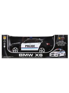 Радиоуправляемая машина BMW X6 POLICE 1:14 - 866-1401P-BLACK