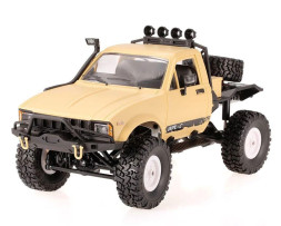 Радиоуправляемая машина WPL пикап Hilux (желтый) 4WD 2.4G 1:16 RTR - WPLC-14R-YELLOW