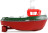 Радиоуправляемый буксир Tugboat зеленый 2.4G 1:72 - HL-3800-G