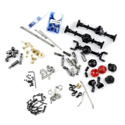 Комплект металлического тюнинга для автомоделей WPL 6x6 для моделей B-16, B-36 - WPL-A019