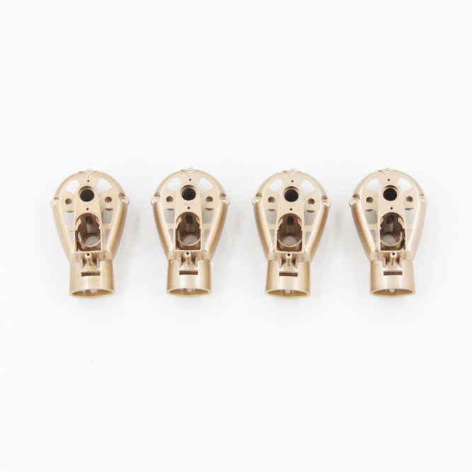 Верхняя часть крепления мотора (золотой) для квадрокоптера MJX X401H - MJX-401H06