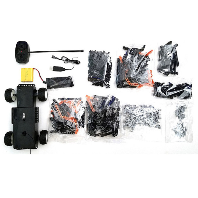 Радиоуправляемый конструктор QiHui &amp;quot;Black Hums&amp;quot; (509 деталей) - QH8001