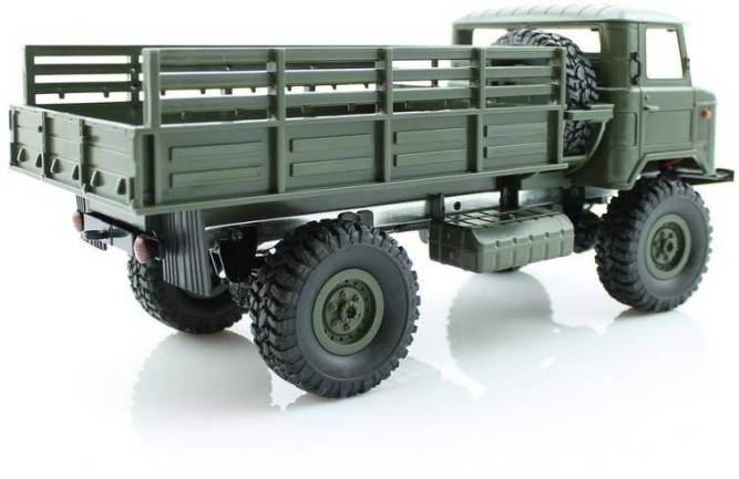 Радиоуправляемая грузовая машина WPL Газ 66 Зеленый 1:16 - WPLB-24R