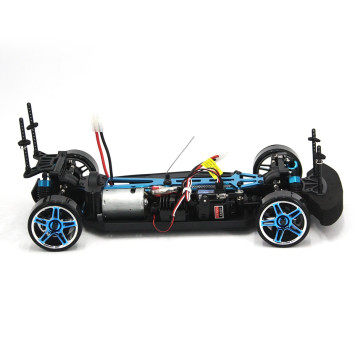 Радиоуправляемый автомобиль для дрифта HSP Flying Fish 1 LED фары 4WD 1:10 2.4G - 94123T-12340-BL