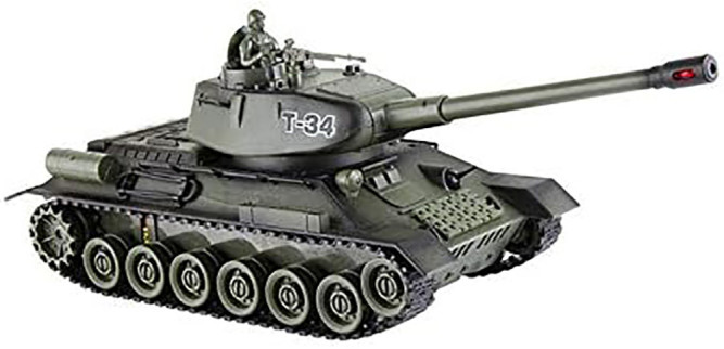 Радиоуправляемый танк с ИК пушкой для танкового боя - ZG-99809A