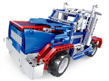 Радиоуправляемый конструктор 2 в 1 - грузовик и джип - QH8006