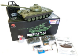 Радиоуправляемый танк Heng Long Russian T-72 PRO 1:16 (ИК+Пневмо) 2.4G - 3939-1PRO-MS V6.0