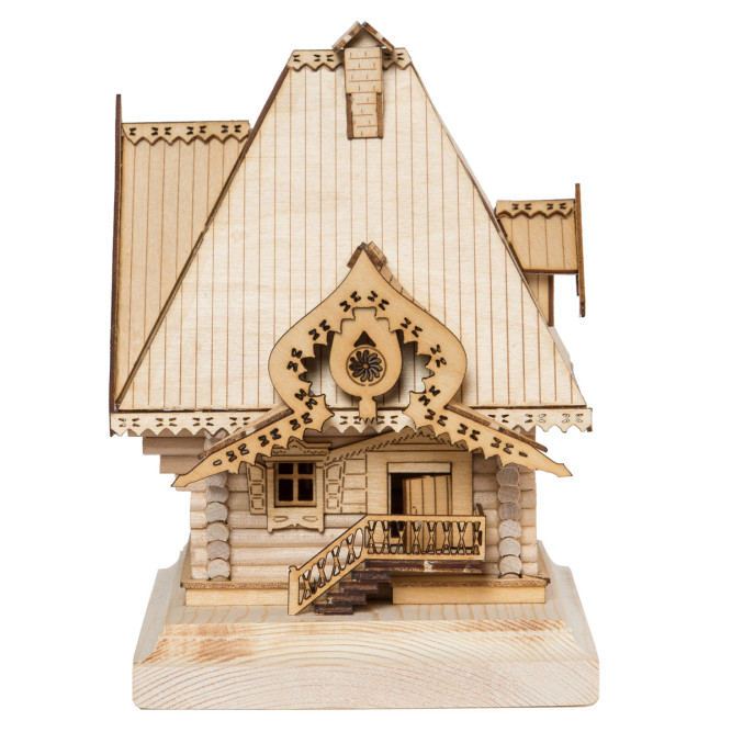 Конструктор из дерева &amp;quot;Терем&amp;quot; с инструментами - K05N