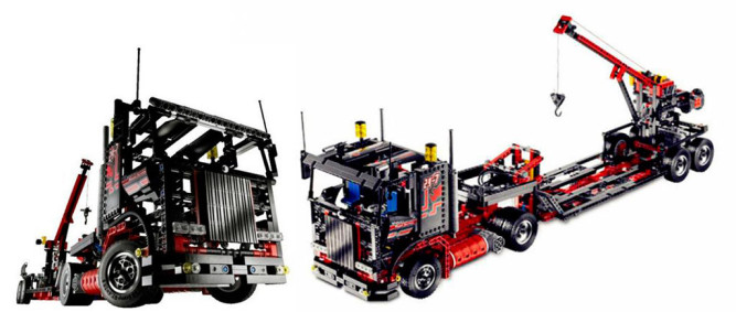 Конструктор XINGBAO 20020 Буксировщик тягач - Technic 8285